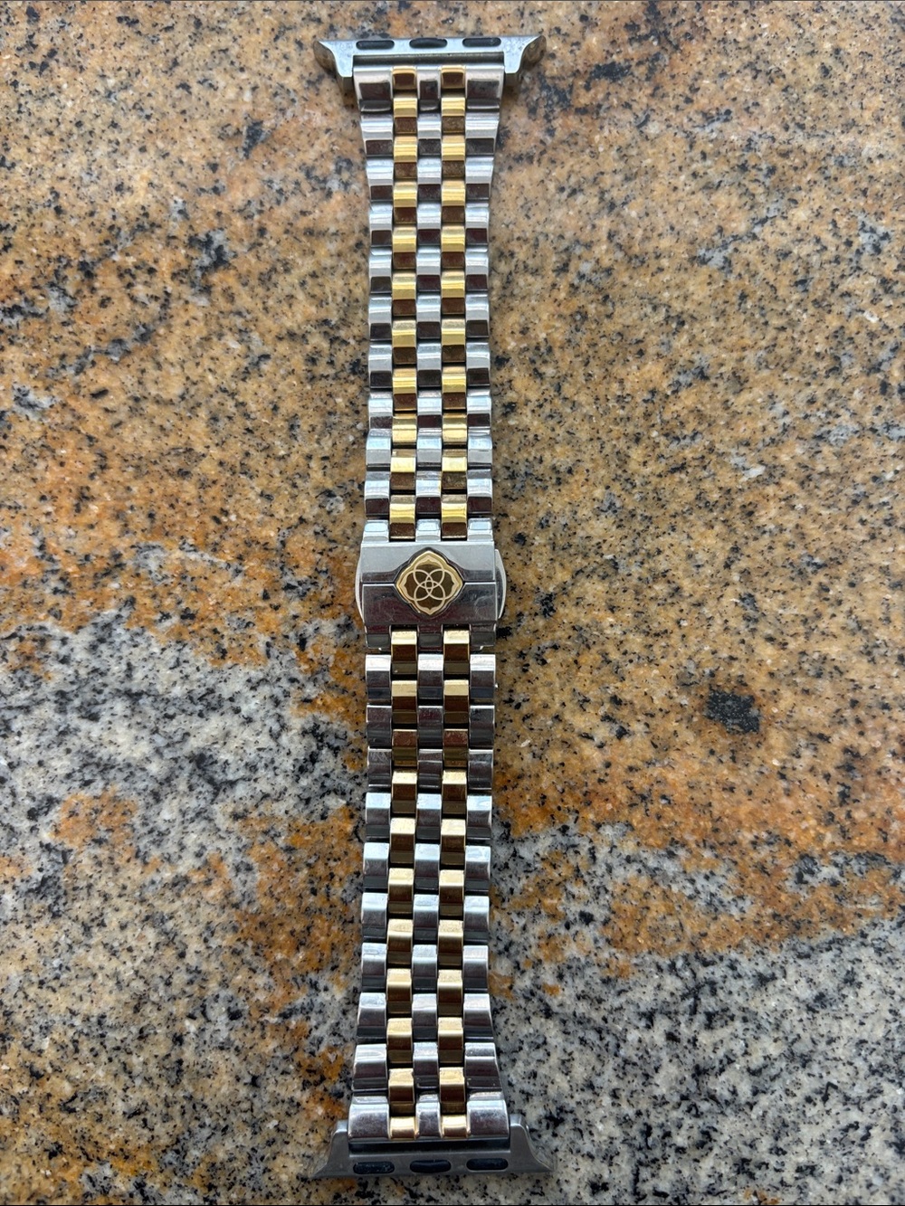 Kendra Scott Alex 5 Link Two Tone Apple Watch Band